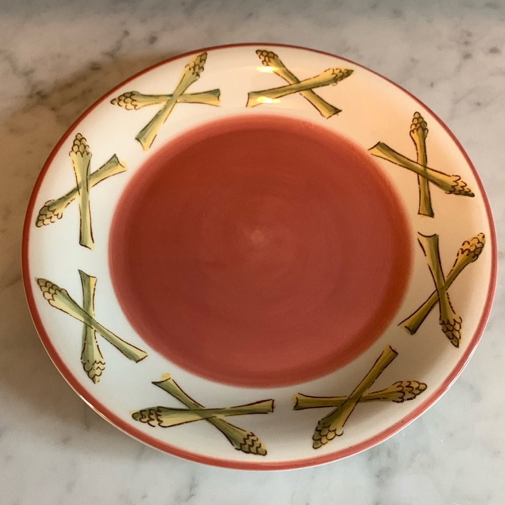Vintage Laura Ashley Asparagus Plate